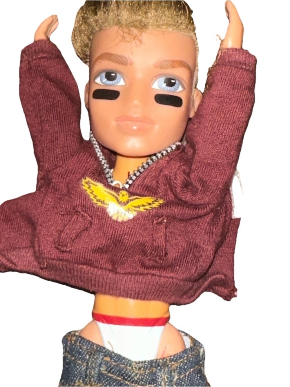 Bratz Boyz Play Sportz Fumblin' Football, Cameron 2003/No Original Clothes, Shoe
